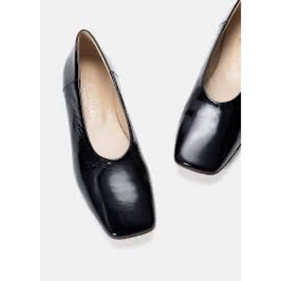 Bells & Becks The Cellina Black Patent Flats Size EU 40/US 10 - Picture 1 of 7